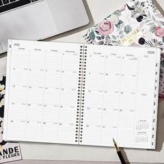 Planner 2026-2027 – Academic 2026-2027, 9 x 11 inches, purple/pink