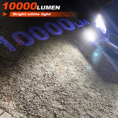 2 Super Bright LED Headlight bulbs for 2013-2019 Can-Am Outlander 650 ATV: USA