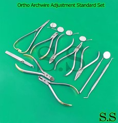 Ortho Archwire Adjustment Standard Set Up Orthodontic Dentist Dental Inst DN-542