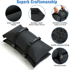 Sand Bags for Weight, 2-Pack 50LBS 1680D Oxford Fabric Sandbags for Weight