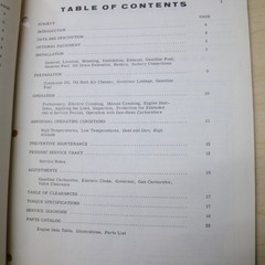 ONAN J60 J120 SERIES INDUSTRIAL ENGINE Repair Shop Major Service Manual book 60