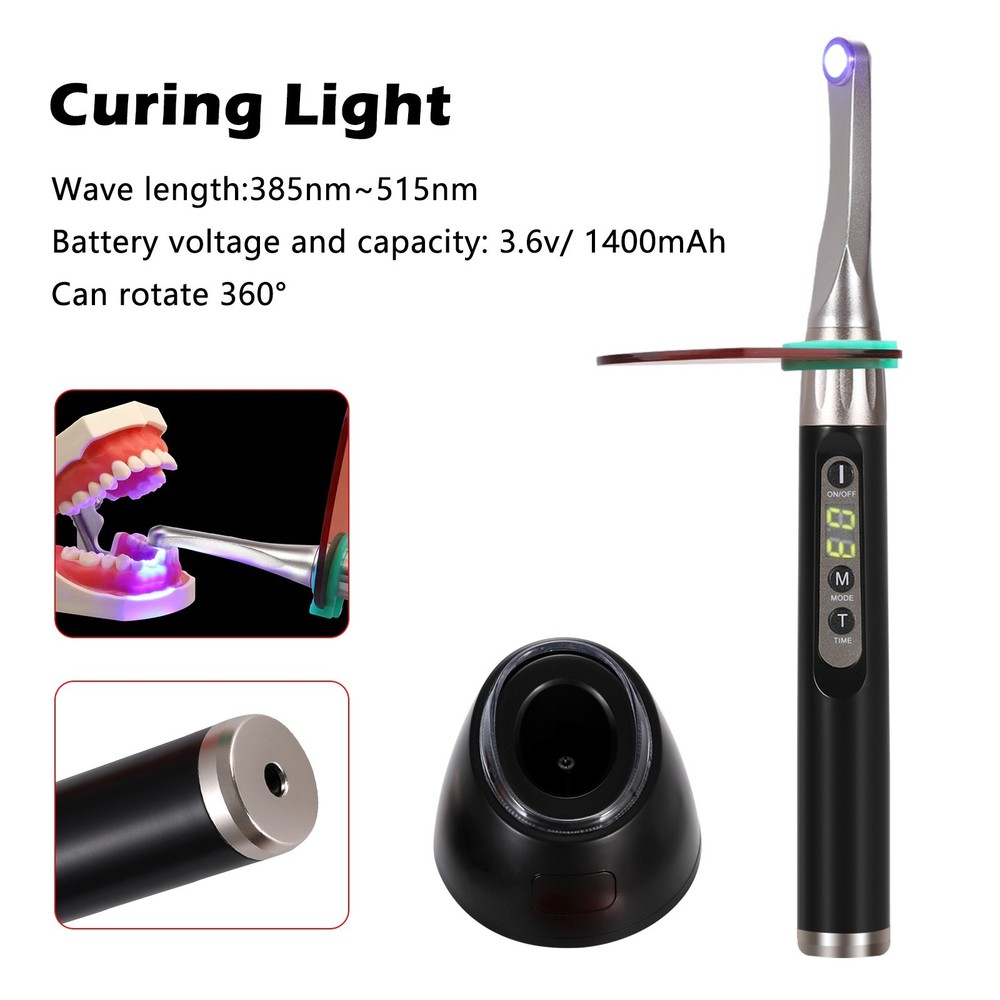 Woodpeckr Style DTE Dental iLed LED 1 Second Curing Light Lamp 2600 mw/cm2