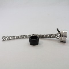 Cooper DC6001562-90 Strain Relief Wire Mesh Cord Grip 2″ NPT 90 Degree Male