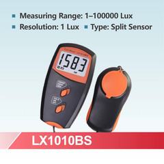 Digital Lux Meter Illuminance Tester 40000‑200000Lux Split or Integrated for Off