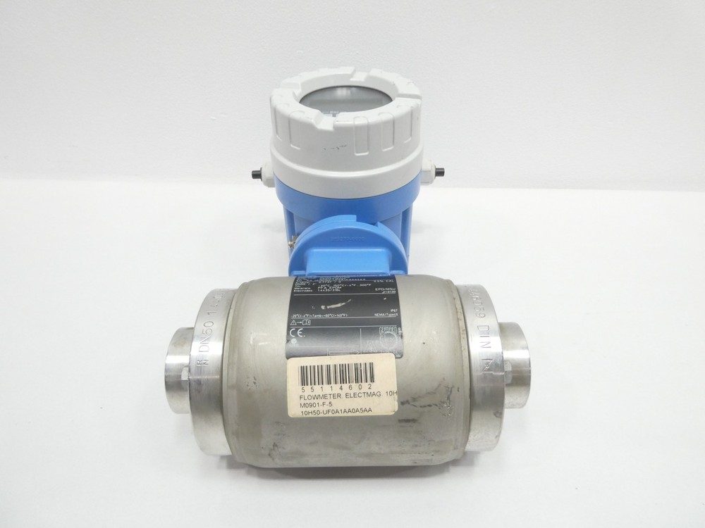 Endress Hauser 10H50-1077/156 10h50-uf0a1aa0a5aa Promag 10 Flow Meter 2in