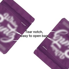 4×5” Foil Mylar Pouch | Durable Multi-Use Storage Bag | Resealable Stand Up