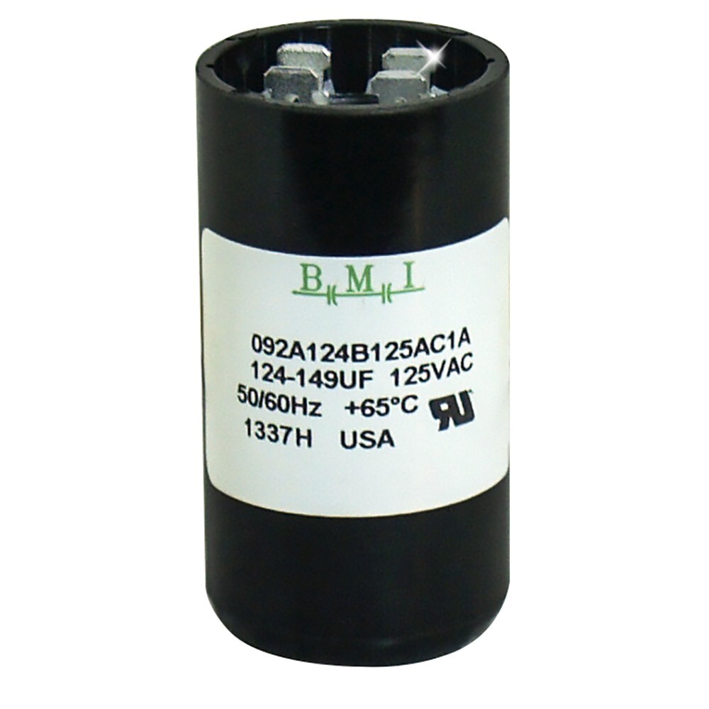 USA 124-149 uf/MFD 110-125 VAC volts Round Start Capacitor 50/60 Hz – Lot-1