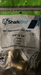 SharkBite U246LFA, 3/8-in. x 3/8-in. D Push-to-Connect Brass Elbow Fitting