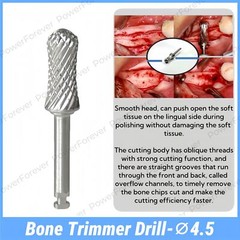 Implant Bone Profiler Dental Bone Mill Kit Sculpting Shaping Alveolar Ridge Tool