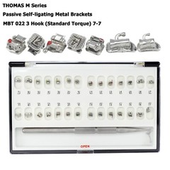 Dental Orthodontic Self Ligating Brackets Metal Ceramic Roth MBT Damon Empower