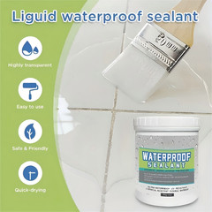 1kg/32oz transparent sealant,indoor and outdoor waterproof coatings