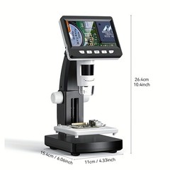 4.3″ LCD USB Digital Microscope 2MP 1080P HD 1000X Electronics Repair Soldering