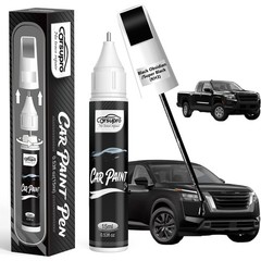 Black Obsidian/Super BlackKH3 for Nissan Touch Up Paint Pen, 2 in 1 Car Scrat…
