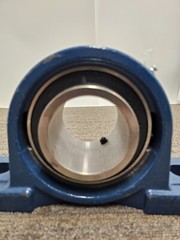 2-Bolt Base Pillow Block Bearing Heavy Duty Blue Silver UC215-47 P215