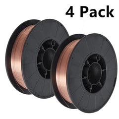 4Pcs ER70S-6 .030″ (0.8mm) Mild Steel MIG Welding Wire 10-lb Roll