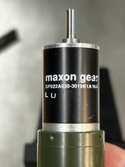 QTY 1 MAXON GEAR MOTOR 19:1 RATIO CORELESS ARMATURE 3-24 VDC REVERSIBLE
