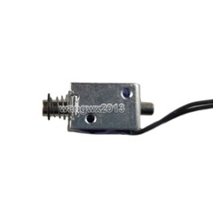 1pcs DC8-12V Miniature Push Pull Type Electromagnet Solenoid Magnet Plug