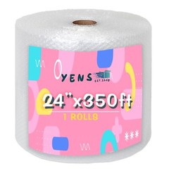 3/16″x 24″ Small Bubbles Packing Wrap Perforated 350ft bubble Mailing / Shipping