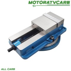 ALL-CARB 6″ ×7.5″ Lockdown CNC Milling Machine Bench Vise W. 360° Swiveling Base