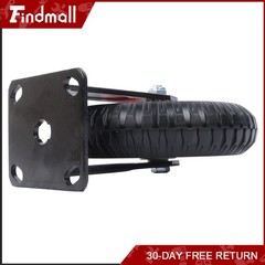 Findmall Fixed Plate 8″ Caster Wheels PU Load-Bearing Capacity 518 Pounds