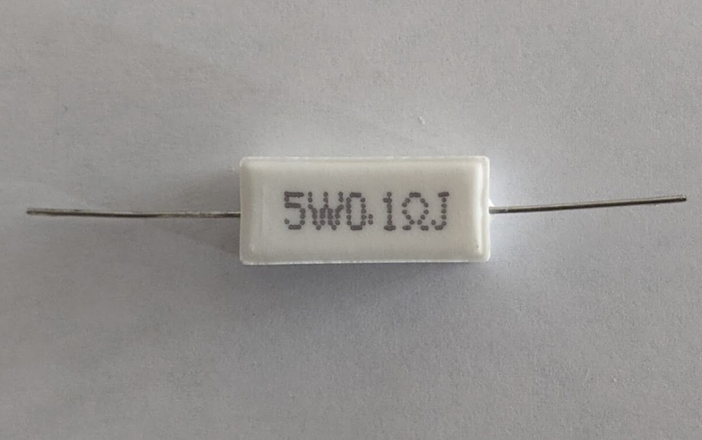 1 ea Sandblock Cement 5 Watt Pick Values from 1 Ohm to 100k Ohms 5% Mr Circuit