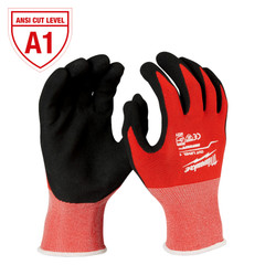 Milwaukee 48-22-8902 Men’s Size L Construction Gloves – Red – Pack of 12