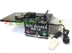 RB16 Mini Tabletop 1200W Electric Hydraulic Rebar Bender 16mm Rebar Rod 0~ 180°