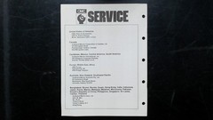 OMC King Cobra 454 H.O. Parts Catalog 987077 1990 Stern Drives