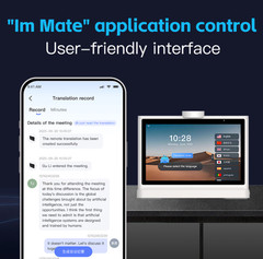 Dual-Screen Business AI Smart Translator Device with 10″ Touchscreens Translator