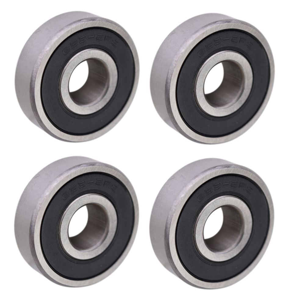 (4 Each) 629-2RS, 629LU, MR629-2RS Sealed Radial Ball Bearing 9X26X8 SpinCo