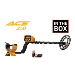 Garrett ACE 250 Ground Search Metal Detector w/ Electronic Pinpointing