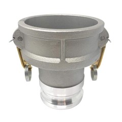 Lightweight Type DA Camlock Reducer – 4″ Female x 3″ Male Aluminum Coupling