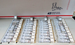 “LOT OF 2” EAO SWISSTAC 202-0600 ILLUMINATED PUSH BUTTONS, 6A 250V