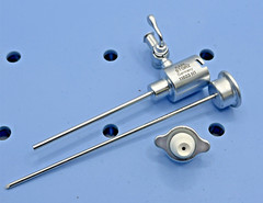 Karl Storz 11603FY Trocar(11603Y) with Cannula(11603H1)(11601A1) Set, 2.5mmX6cm