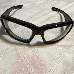 H-D Kicker Wraparound Safety Glasses Clear Anti-Fog Lens Full Frame Universal