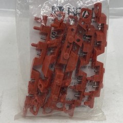 PACK OF 6 BRADY 65688 Single Pole Circuit Breaker, Electrical Lockouts, RED