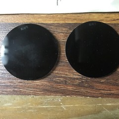 Vintage 1970’s Government Issue New/Old Stock Welding Goggle Lenses , Shade #6