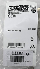 PHOENIX CONTACT 111-6157 CABLE ASSEMBLY