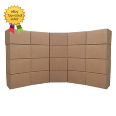 Moving Boxes Medium 18″L X 14″W X 12″H 20 Pack Corrugated Cardboard Box for Shi