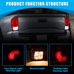 Right Rear Tail Lamp Assembly Fit 2016 2017 2018-2021 Toyota Tacoma Tail Light