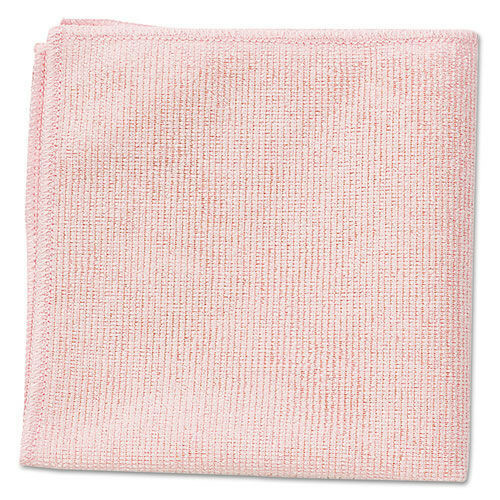 Rubbermaid Commercial 1820581 16″ x 16″ Microfiber Cloths – Pink (24/PK) New
