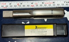 1” Interstate 1-12 HSS HAND PLUG TAP H4 GH4 P 1” -12 4FL 44891 ONE TAP