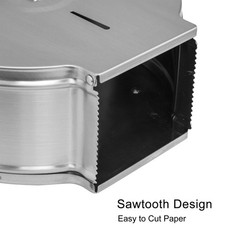 Commercial Jumbo Toilet Paper Dispenser, Wall Mount Stainless Steel 9 Inch Roll