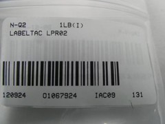Labeltac LPR02 White Print Ribbon 4.33in X 984ft