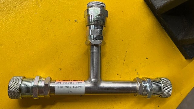 CTI Cryogenics 3918059G001 3/4″ helium line splitter used