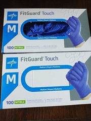 Medline FitGuard Touch Disposable Exam Gloves – Box of 140 Lot