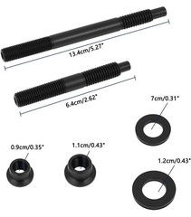 Cylinder Head Stud Bolt Kit 12-Point, Compatible with 2004-Newer LS1 LS3 5.3L 5.