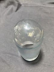Replacement 6-1/2″ x 3-1/4″ diameter Threaded Clear Glass Explosion Proof Globe