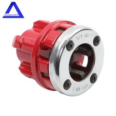 3/4Inch Ratchet Pipe Threader Dies Set Replacement Kit Not for Stainless Steel
