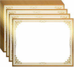 Professional Certificate Paper 8.5 X 11 for Printing, Diploma Paper, Award Certi